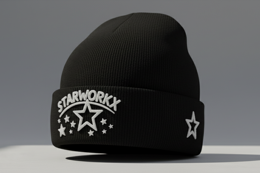 Puff Print STARWORKX Beanie