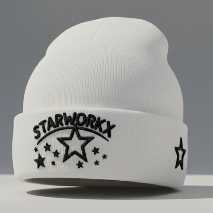 Puff Print STARWORKX Beanie