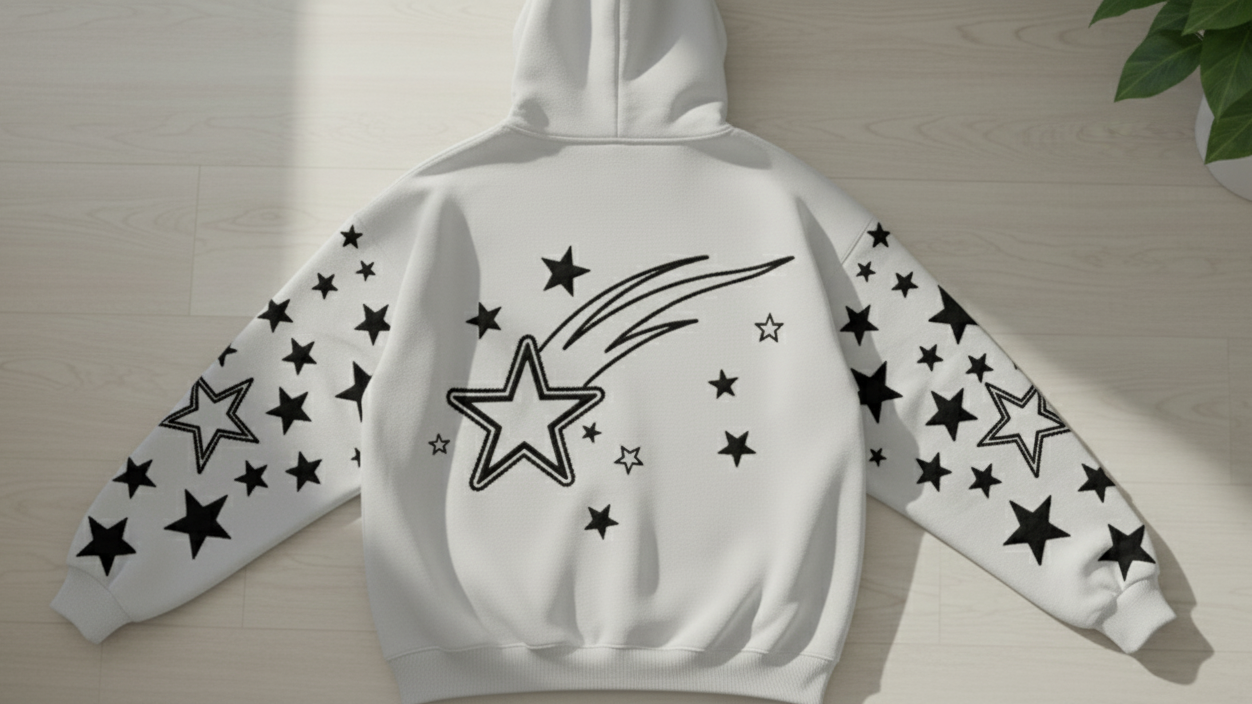 STARWORX Galaxy Rhinestone Hoodie